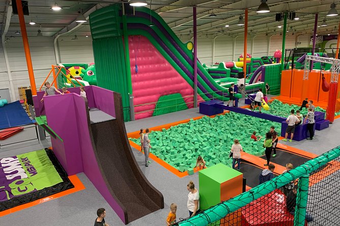 Great fun in GOjump MEGAPARK Kraków-Sikorki - 2 hours ticket - Family rules, ages, and supervision