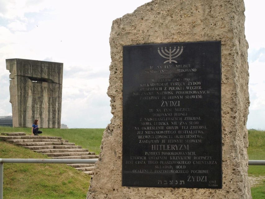 Guided Tour of Plaszow Concentration Camp, Kraków - Memorials, executions, and the Monument of Torn-Out Hearts
