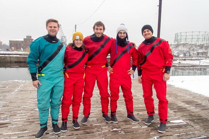 Guided Winter Kayak Tour in Gdańsk & Hot Chocolate Treat - Meeting at Dokowa 1 and getting suited up