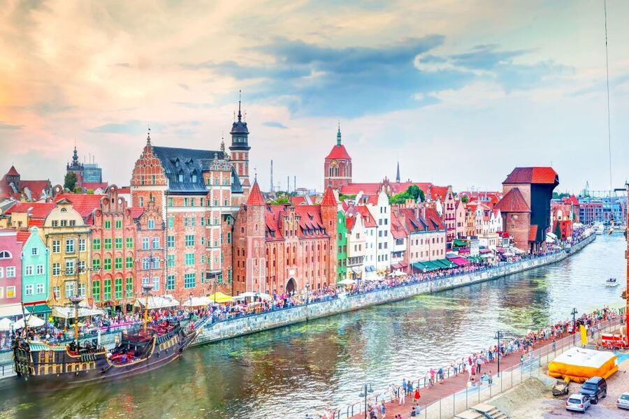 Highlights of Gdańsk, Gdynia and Sopot 1-day Private Tour - Gdańsk’s Long Market and medieval waterfront