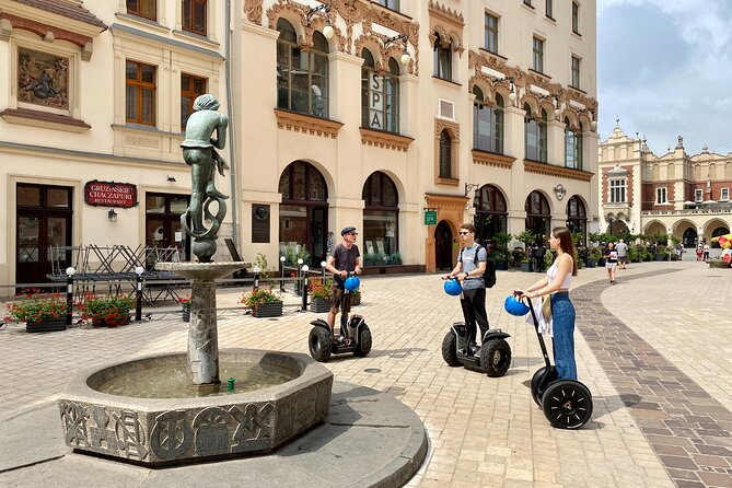 Jewish Quarter (Kazimierz) Segway Tour in Krakow - New Square, local life, and zapiekanki