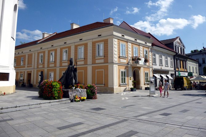 "John Paul II Route" PRIVATE -Wadowice, Kalwaria Z.-Łagiewniki - Łagiewniki connects John Paul II with Saint Faustina