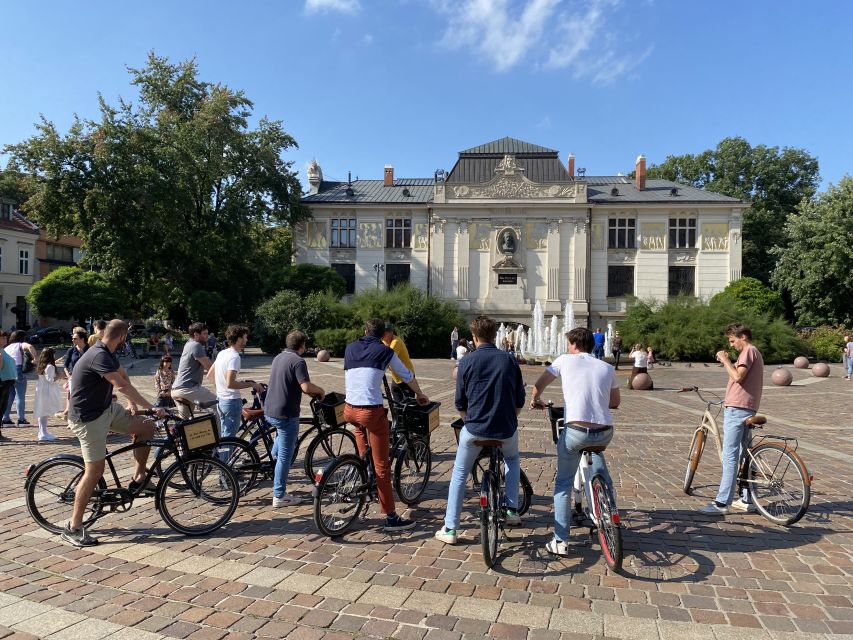 Krakow: 2h Kazimierz (Jewish Quarter) Bike Tour - Seeing the places linked with Schindler’s List