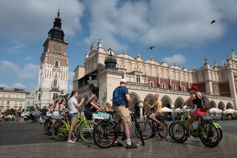 Krakow: 3-Hour Small Group Tour on E-Bike - From Schindler’s List Passage to the former ghetto