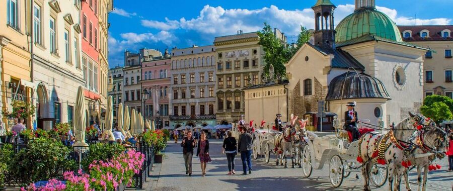 Krakow and Auschwitz Small-Group Tour from Warsaw with Lunch - Krakow’s Old Town in two hours