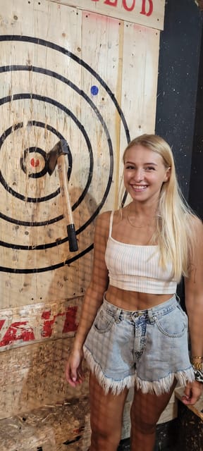 Krakow Axe Mate Club: Axe throwing, Tomahawks. WATL venue! - How it fits into a Kazimierz evening
