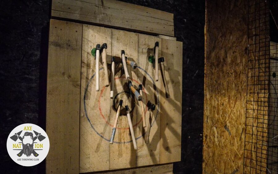 Kraków: Axe-Throwing in Axe Nation, the First Club in Europe - Blackjack and Around the World add a competitive edge