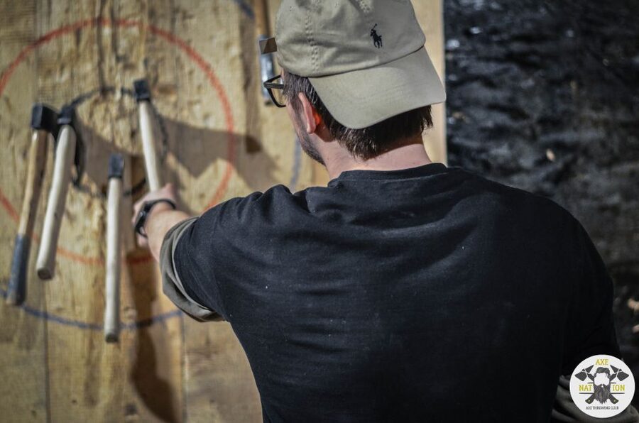 Kraków: Axe-Throwing in Axe Nation, the First Club in Europe - What $100 buys for a group of five