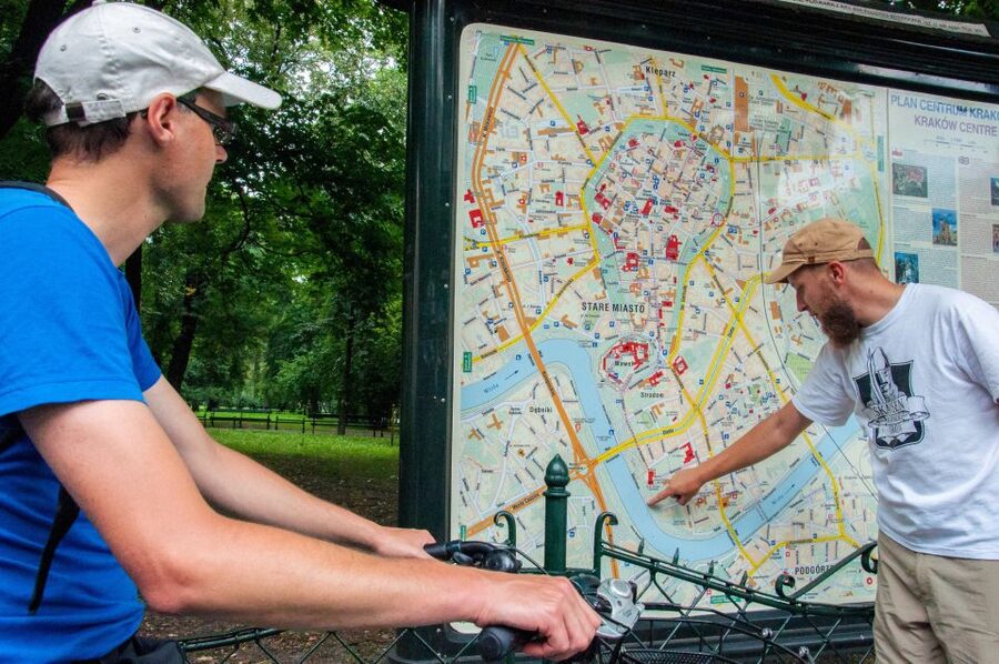 Krakow: Bike Tour of Old Town, Jewish Quarter and the Ghetto - What the $37 price gets you