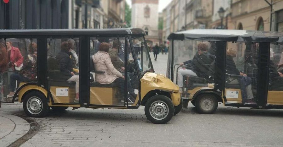 Krakow: City Golf Cart Tour and Schindler's Factory Museum - Crossing into Podgórze and the former ghetto