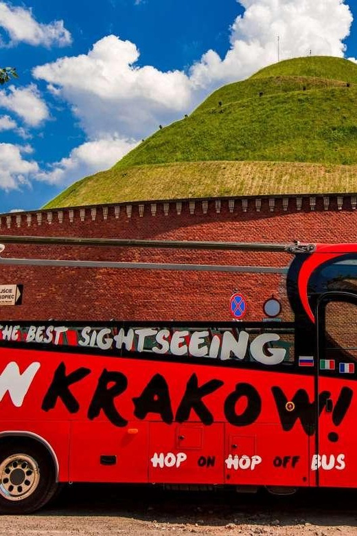 Krakow City SightSeeing hop on hop off bus and city game - Two Krakow activities in one ticket