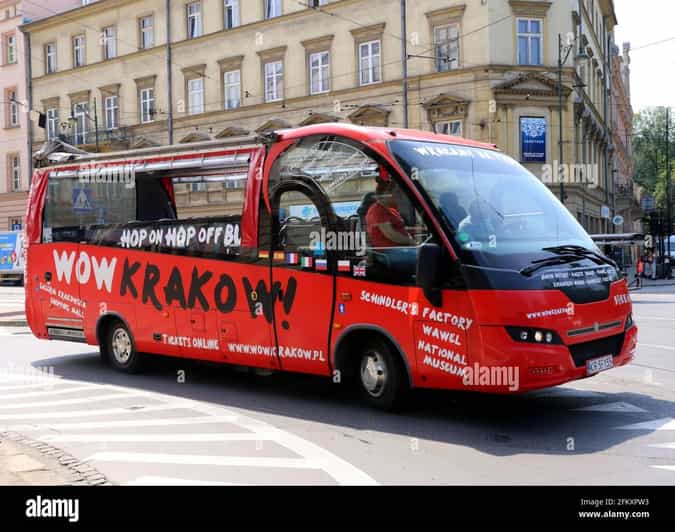 Krakow City SightSeeing hop on hop off bus and city game - How to use the ride well