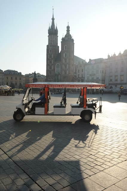 Krakow: City Sightseeing Tour by Golf Cart - Krakow’s medieval center from Barbakan to Wawel