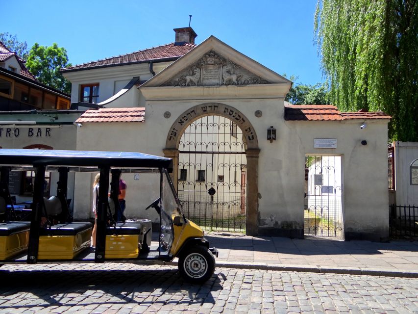 Krakow: City Tour by Electric Golf Cart - Podgórze and Ghetto Heroes Square