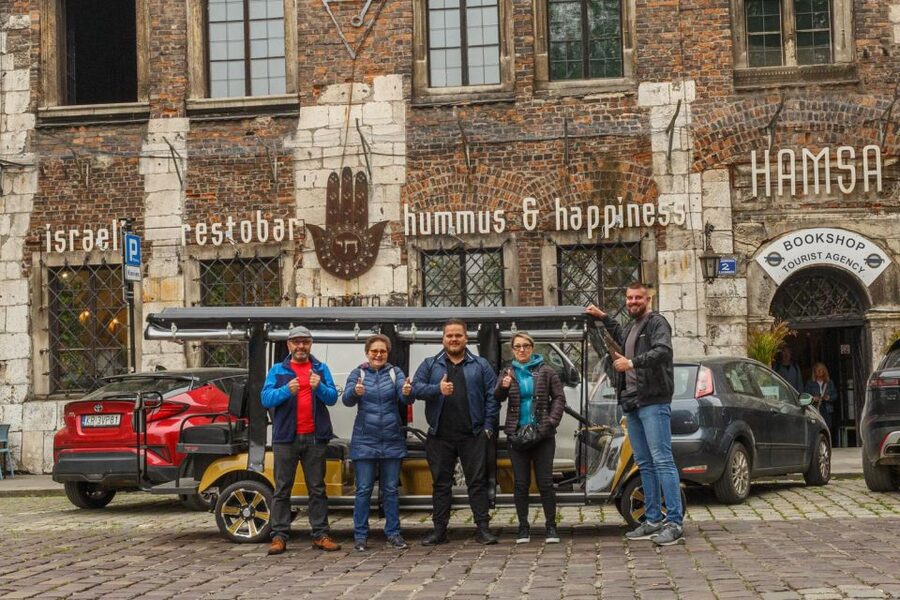 Krakow: City Tour Golf Cart & Schindler's Factory Guide Tour - Guide quality and the audio system