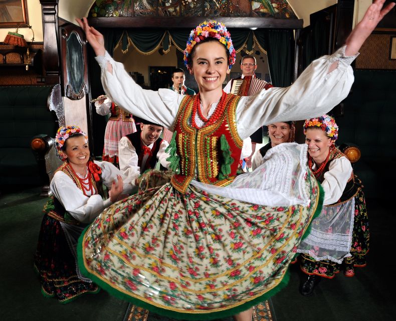 Krakow: Folk Show & 3-Course Dinner at Jama Michalika Café - Dietary needs and drinks
