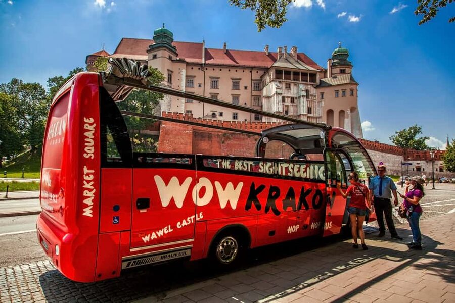 Krakow: Hop-On Hop-Off Bus Tour - Stops 6 to 11: Wawel, the river, and Kościuszko Mound