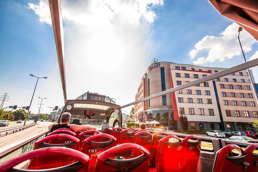 Krakow: Hop-On Hop-Off Bus Tour - Stops 1 to 5: Hotel Galaxy, Kazimierz, and the railway station