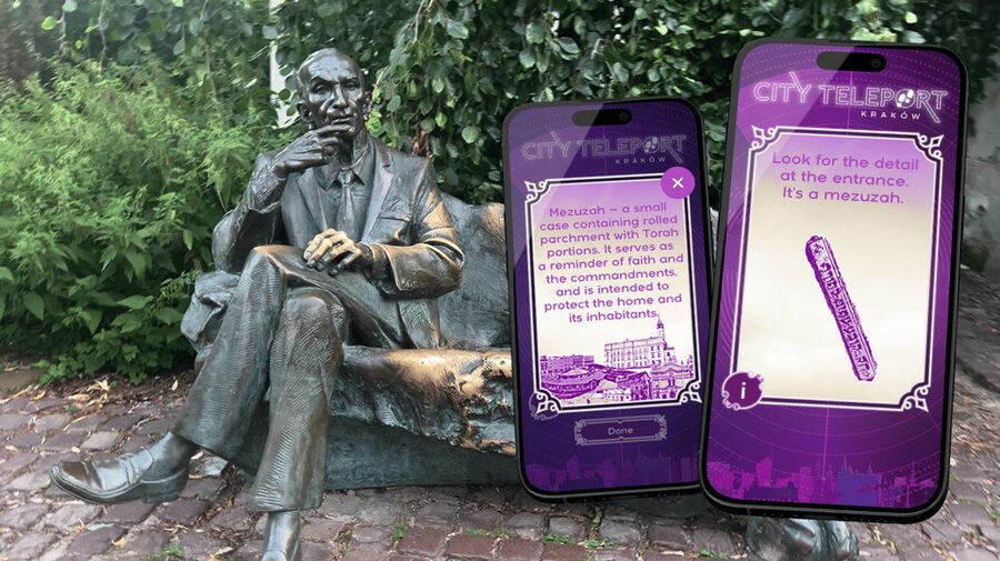 Krakow: Interactive Adventure Guidebook: PL/EN/DE/ES - Nowy Square, synagogues, and Szeroka Street
