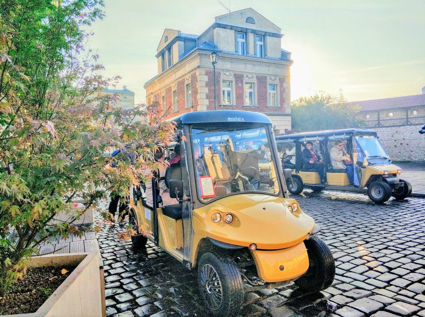 Krakow: Jewish Quarter and Ghetto Electric Golf Cart Tour - Jewish and Christian stories side by side