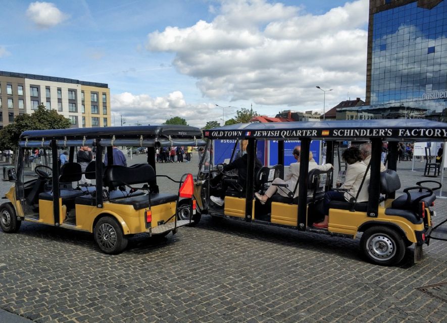 Krakow: Jewish Quarter and Ghetto Electric Golf Cart Tour - Weather, comfort, and accessibility