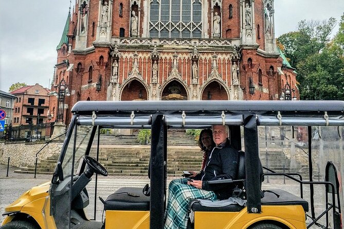 Krakow Jewish Quarter and Ghetto Tour by Electric Golf Cart - Churches, synagogues, and the limits of a short route