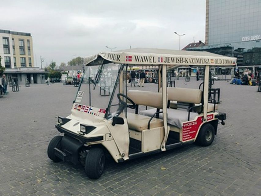Krakow: Jewish Quarter and Schindler Factory by Golf Car - The Jewish Quarter, churches, and surviving synagogues