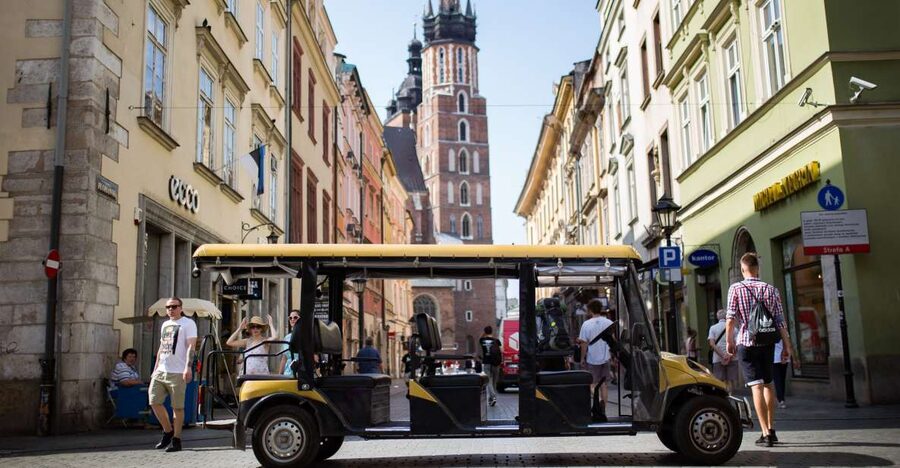 Krakow: Jewish Traces Private Electric Car Tour - The Old Town begins at Krakow’s Main Square