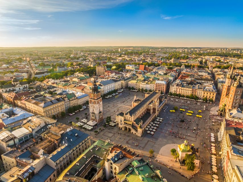 Krakow: Old Town Audio-Guided Walking Tour with Headset - Szczepanski Square and Krakow’s prewar skyline