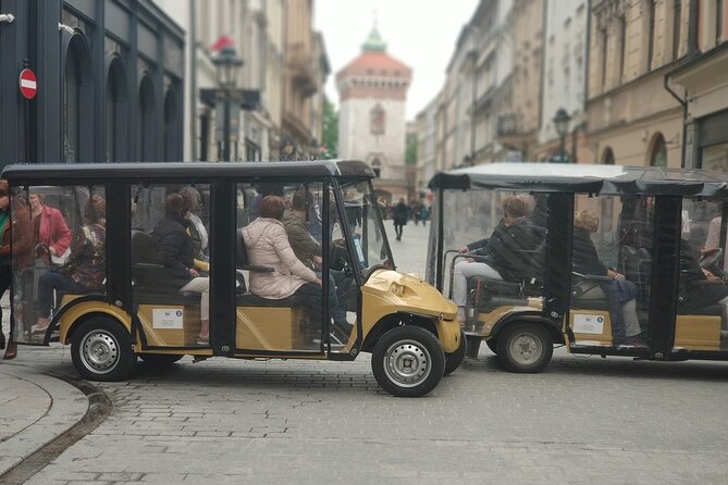 Krakow: Old Town, Jewish Kazimierz and Ghetto Sightseeing by Electric Golf Cart - The Słowacki Theatre and medieval defenses