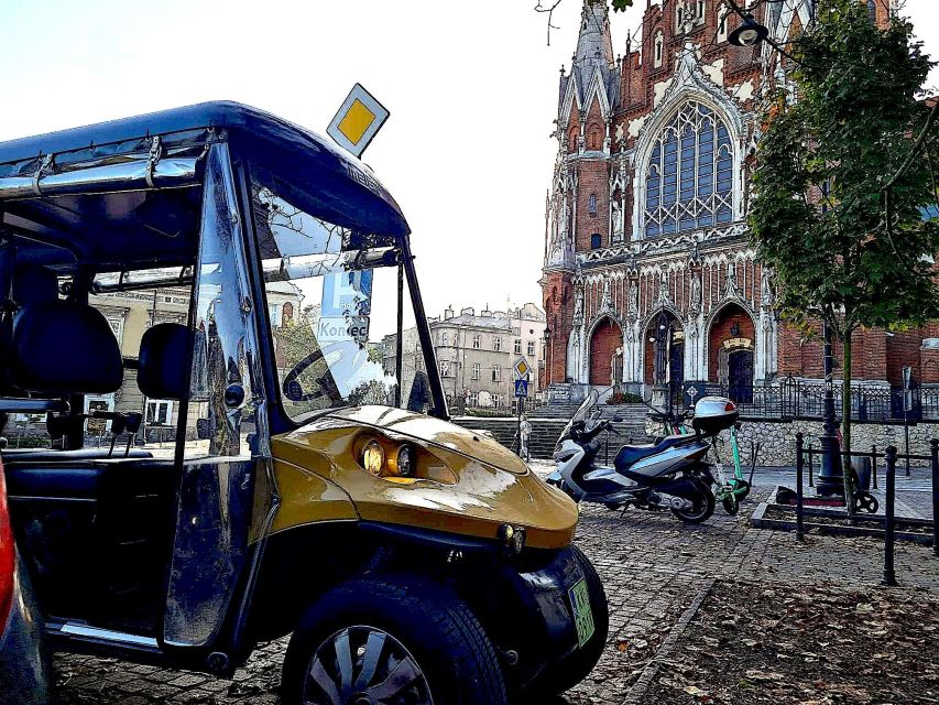 Krakow: Private Panoramic Tour by Golf Cart with Audio Guide - Three Krakow districts without three long walks