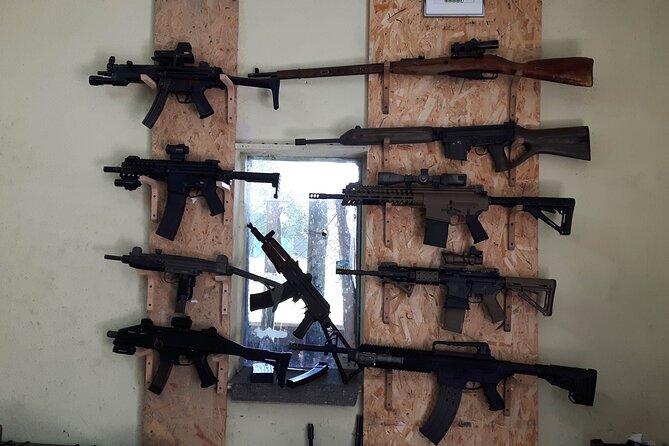 Krakow: Shooting Range with Real Weapons - Comparing the 15-round Basic and 25-round Premium packages