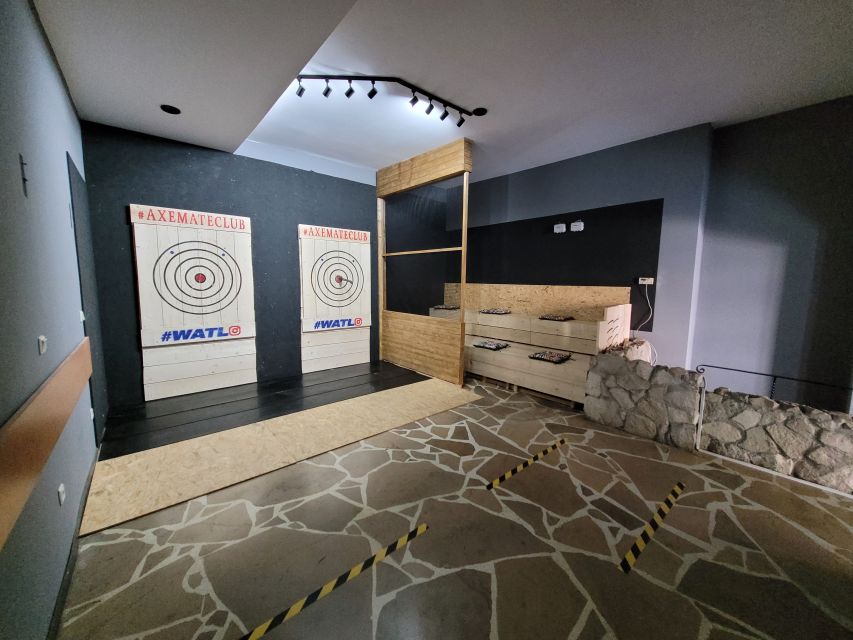 Kraków: Shurikens, Kunais, Knives, Tomahawks, Axes, Shooting - Is $106 good value for one group?