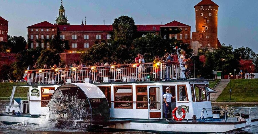 Krakow: Sightseeing Cruise by Vistula River - Dębnicki Bridge and the Norbertine convent