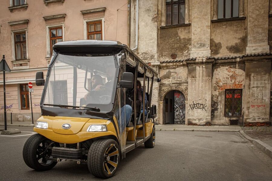Krakow: Sightseeing Tour by Electric Golf Cart - From Planty Park to Krakow’s medieval center
