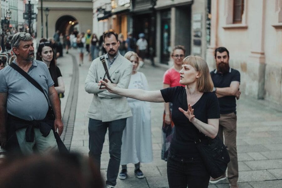 Krakow: Spooky Tales Guided Walking Tour - Starting after sunset at the old cemetery