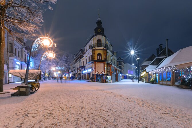 Krakow to Zakopane: Funicular, Tasting and Thermal Baths Day Trip - Krupówki Street and Zakopane’s center