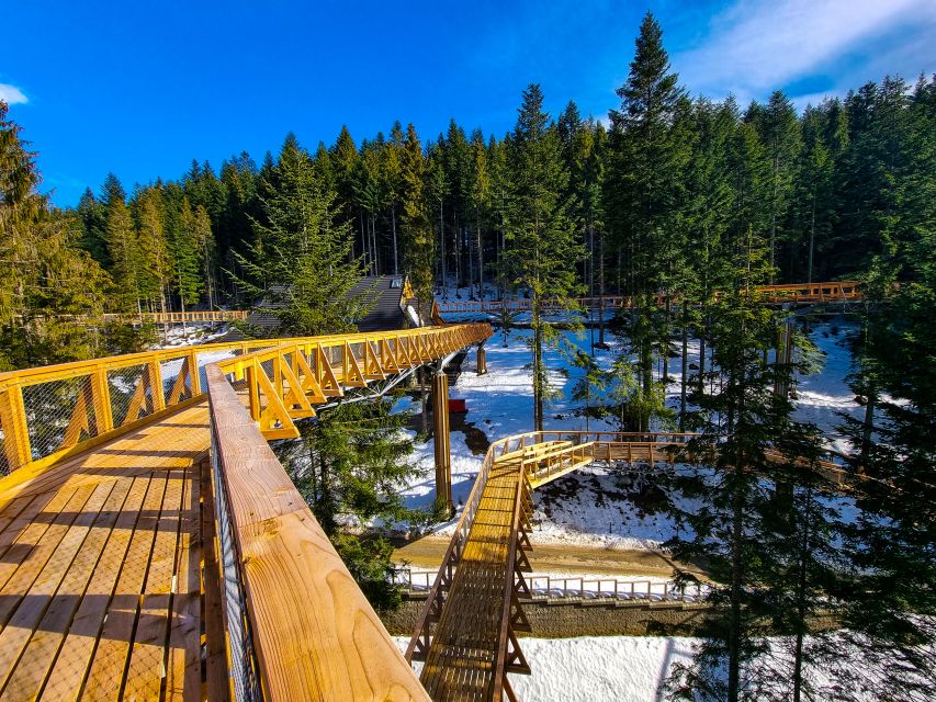 Krakow: Zakopane, Thermal Baths and Gorce Park Treetop Walk - Local cheese and drinks between the sights