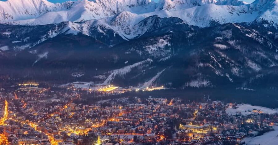 KRAKOW ZAKOPANE TOUR CABLE CAR THERMAL BATHS & HOTEL PICKUP - Zakopane and two and a half hours on your own
