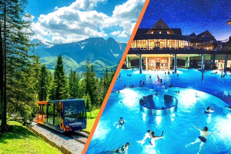 Krakow: Zakopane Tour with Thermal Baths, Cable Car & Pickup - From Krakow to the wooden homes of Chochołów