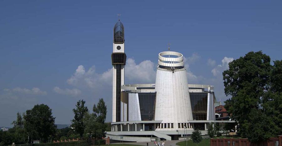 Łagiewniki-Sanctuary of Divine Mercy and John Paul II - Starting from Kraków with hotel pickup