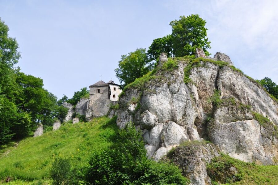 Ojcow National Park: Full-Day Trip from Krakow - Inside Grota Lokietka, the cave with two chambers