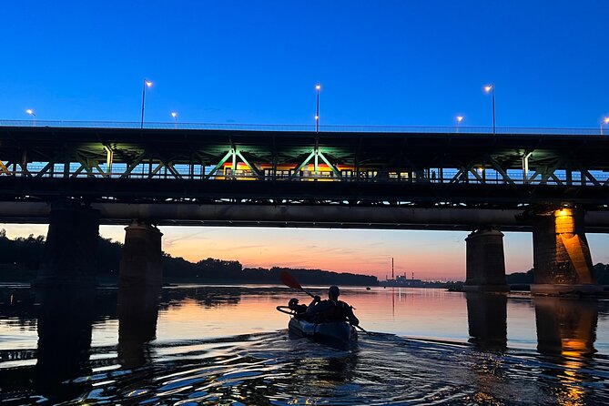 Packrafting / Kayaking Vistula River, Warsaw - Getting comfortable in a packraft at Port Czerniakowski