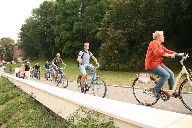 Polish Countryside and Tyniec Abbey Bike Tour from Krakow - Starting in central Krakow with bikes and helmets