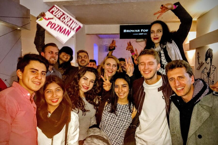 Poznan: Pub Crawl with Free Club Entry - Key points for your Poznan night