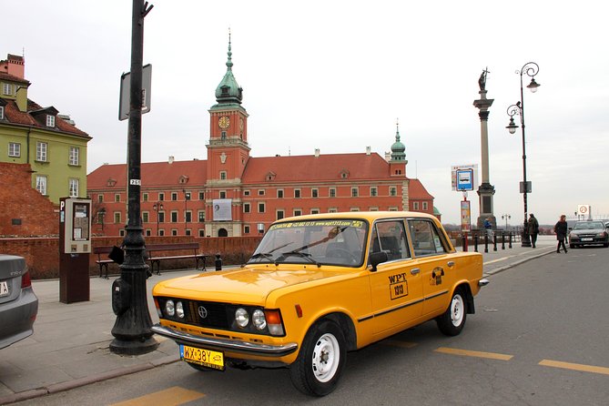 Private Historical Tour of Warsaw by a Retro Fiat with Pickup - Why a Fiat 125p Makes Warsaw More Understandable