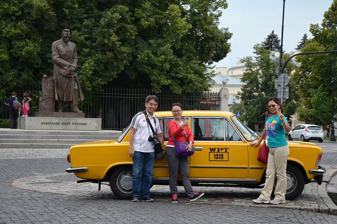 Private Tour: Warsaw City Sightseeing by Retro Fiat - The former Jewish Ghetto and other custom stops