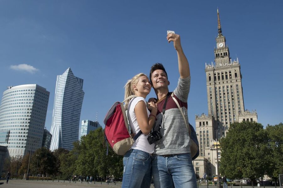 Private Warsaw City Tour - The National Stadium and modern Warsaw