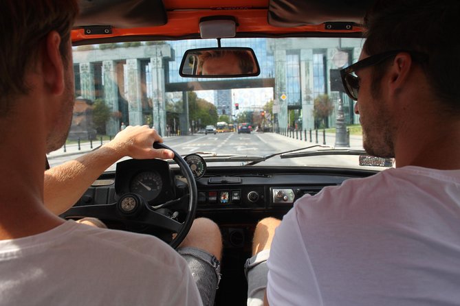 Retro Fiat Self-Drive Tour in Warsaw - Old Town and the Royal Route in 45 minutes