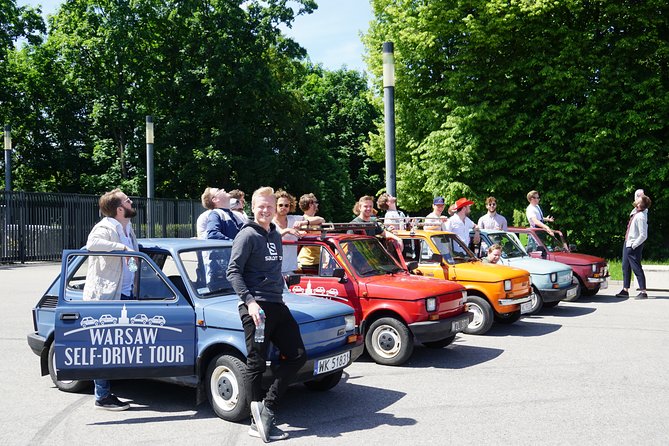 Retro Fiat Self-Drive Undisovered Tour in Warsaw - Why a little Fiat changes the Warsaw experience